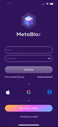 Metablox Mobile App Earn rewards for adding WiFi